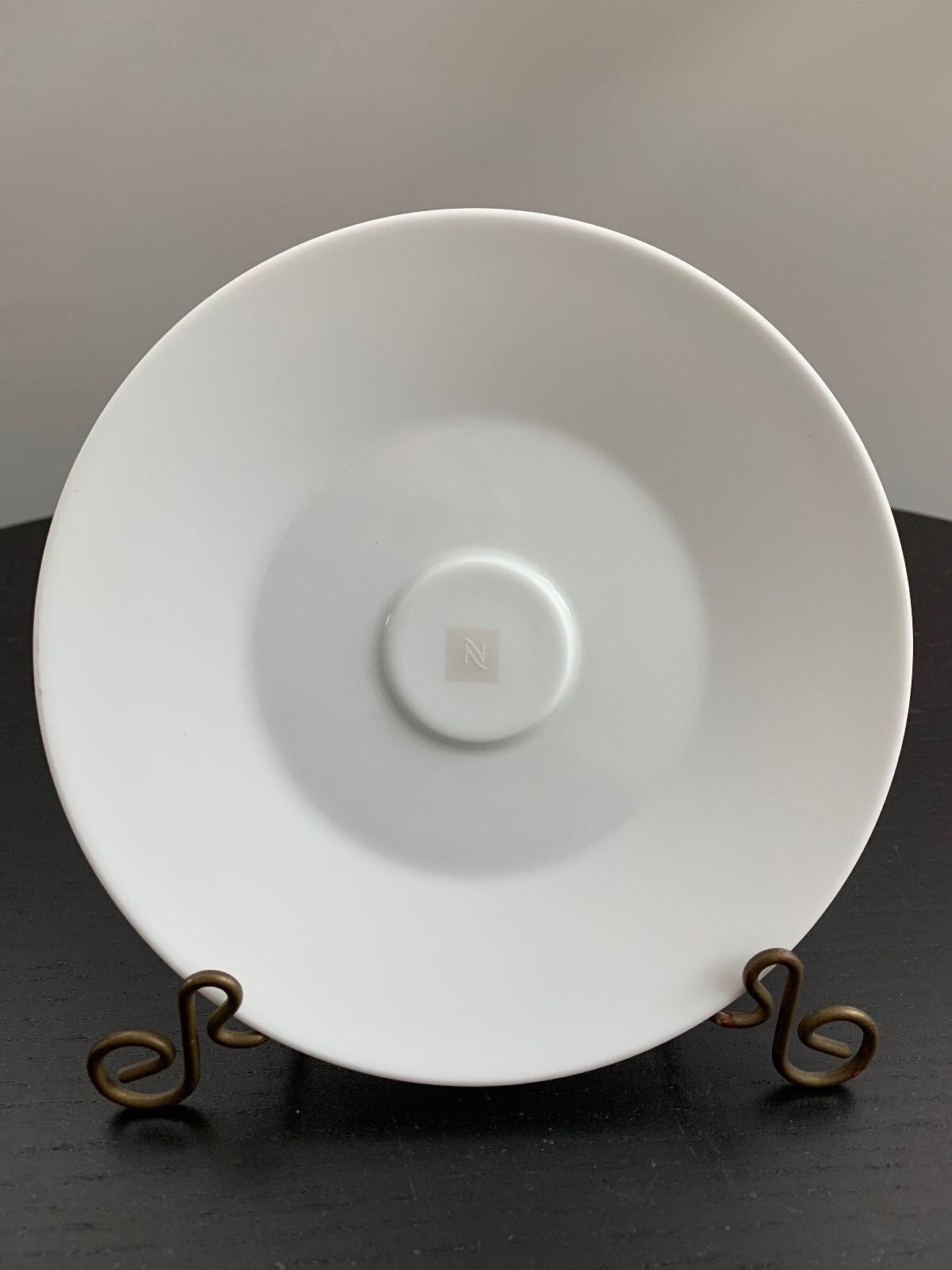 Nespresso Coffee Cup & Saucer Set Big Game White Espresso Latte Cappuccino