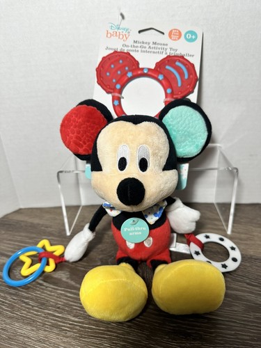 Disney Baby Mickey Mouse ON THE GO ACTIVITY TOY Crib, Stroller ~New With Tag~ - 第 1/6 張圖片