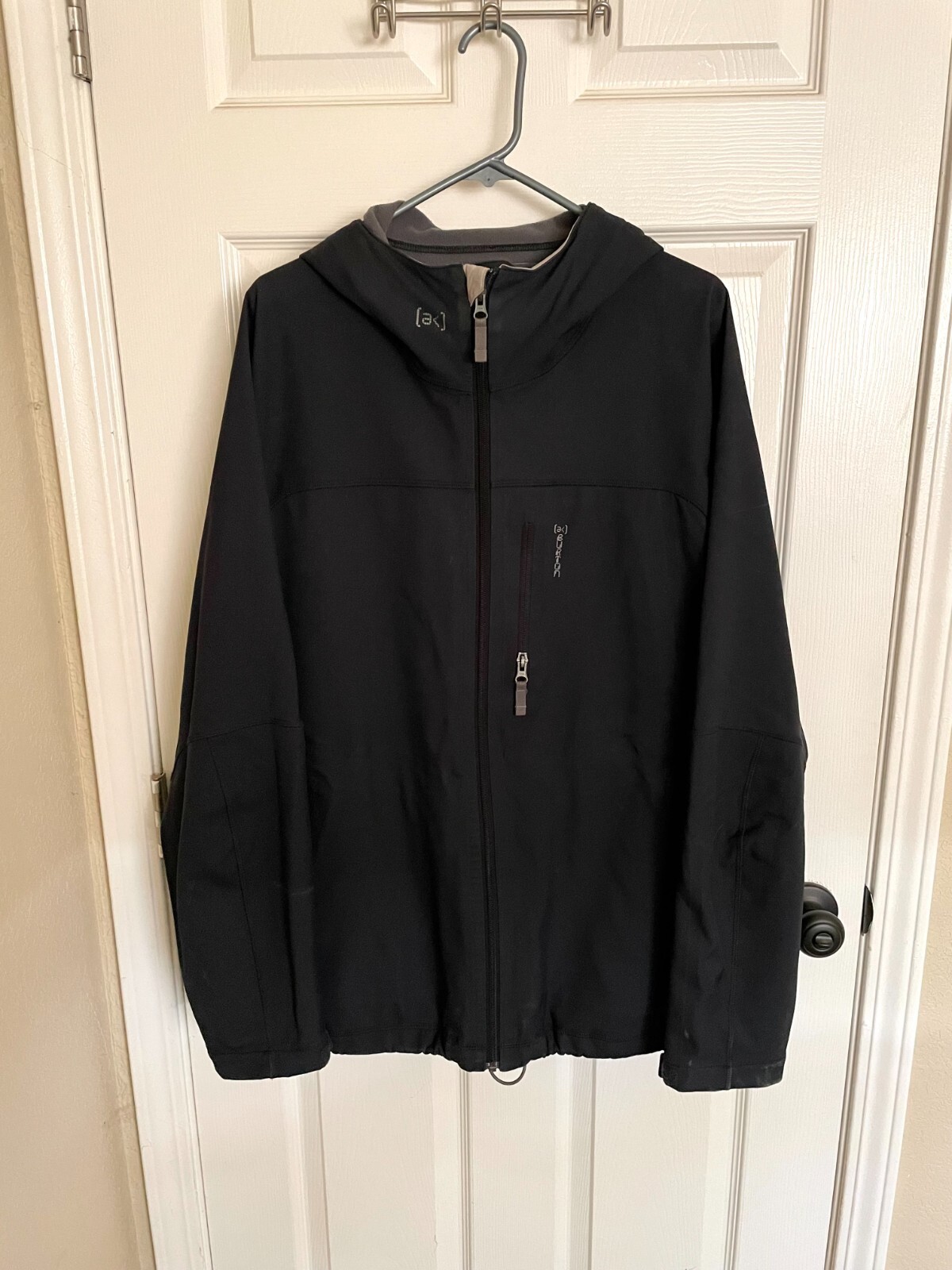 Burton AK softshell Jacket Black Men's size Large L eBay