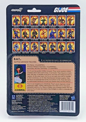 Choose your Super 7 ReAction Figures G.I. Joe Action Figure! NEW!!! - Picture 4 of 40