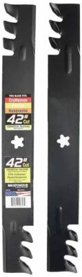 2 Mower Mulching Blade Set for 42'' Deck Craftsman LT1000 LT2000 DYT 4000 YS4500