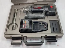 Rotozip Spiracut Tool SCS02 Cordless w Case Manual Bits Charger Works