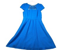 Anthropologie Maeve Aria Cobalt Blue Fit & Flare Dress Size 2
