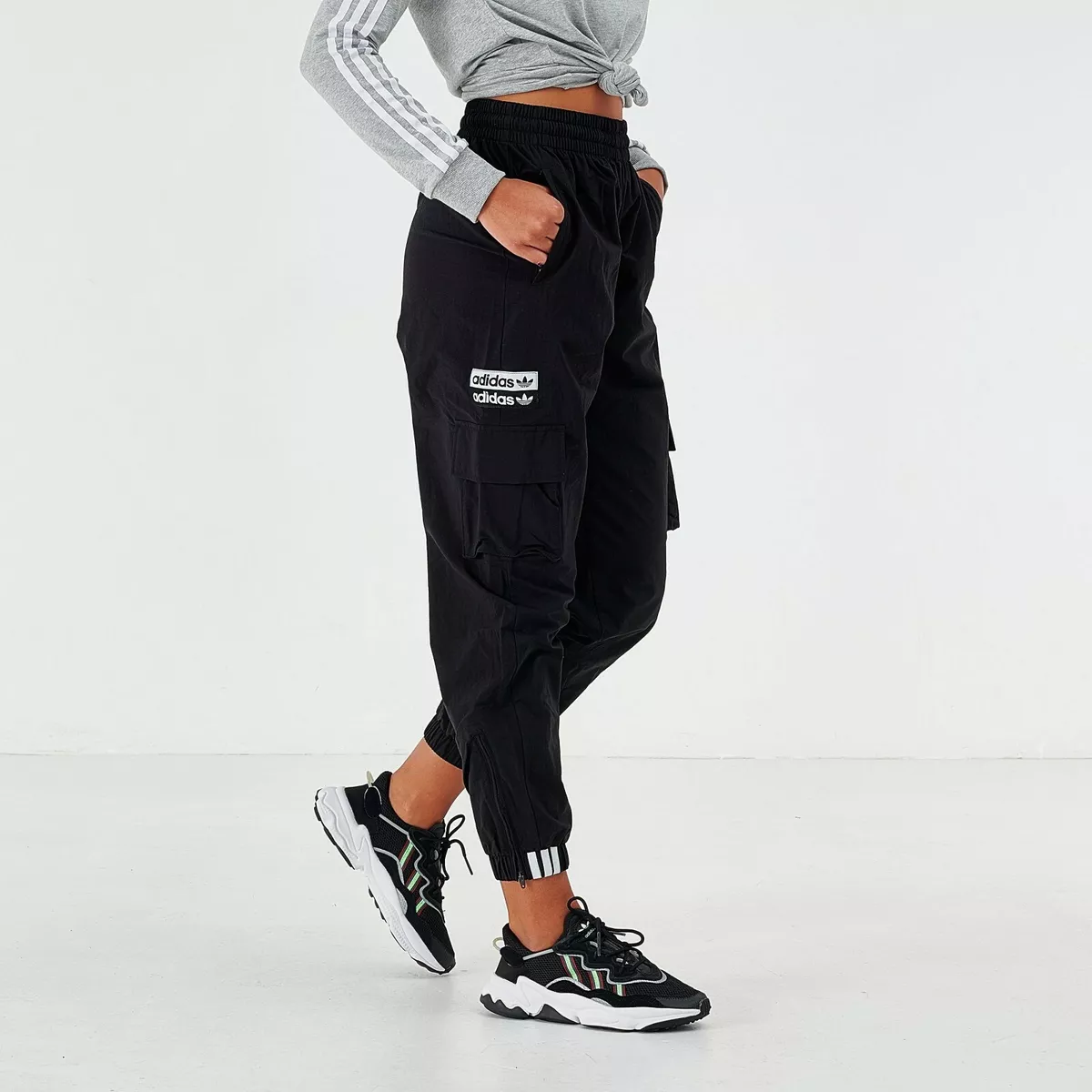 adidas Women's Cotton Cargo Pants - Macy's