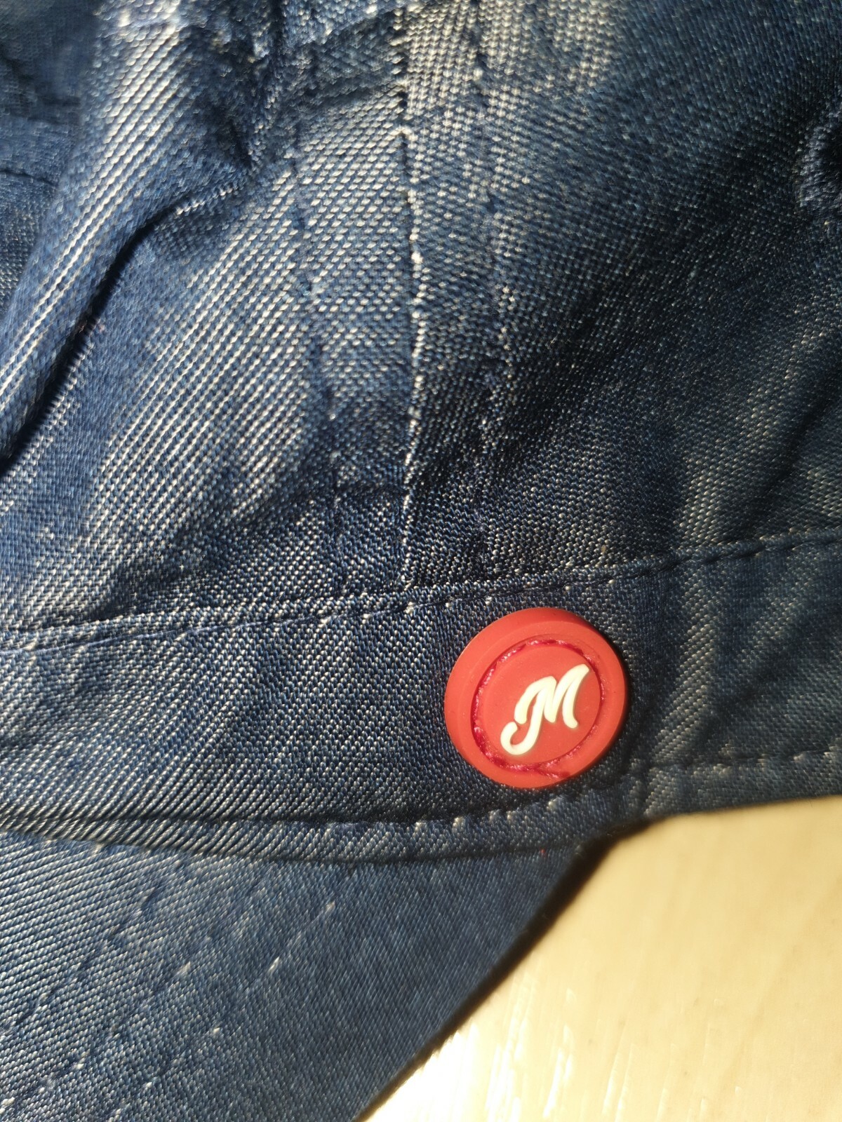 Baby Boys Baker Cap blue denim. 0-12 MONTHS.MINOTI BNWT image 4
