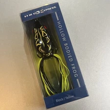 H2O XPRESS HOLLOW BODIED TINY TOAD FROG SURFACE TOP WATER LURES NEW Bait Frog