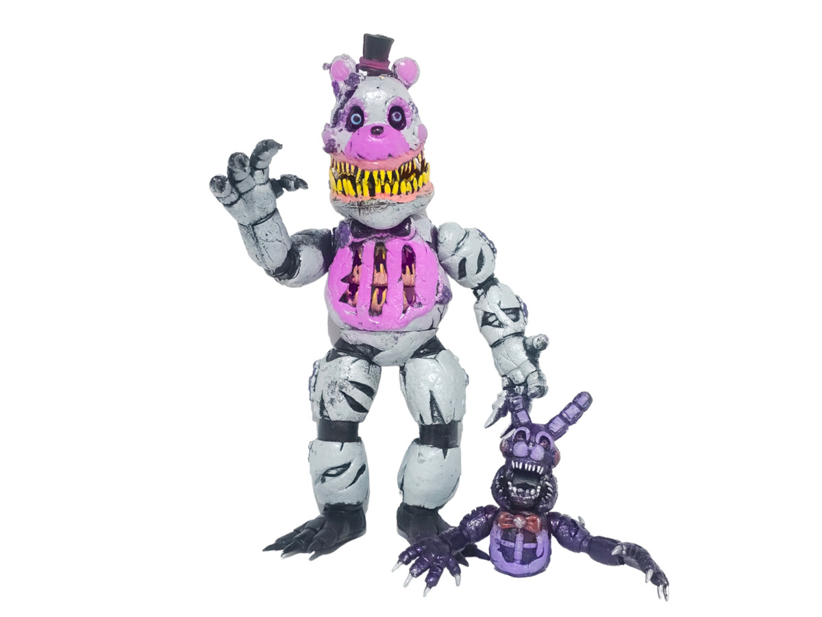 TOY FIGURE MEXICAN FIVE NIGHTS AT FREDDY 'ANIMATRONICS TWISTED