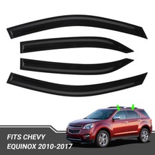 For Chevy Equinox 2010-2017 Window Vent Visor Rain Guards Deflectors