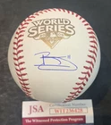 Brett Gardner Yankees Signed 2009 World Series Baseball #11 Autograph JSA Coa