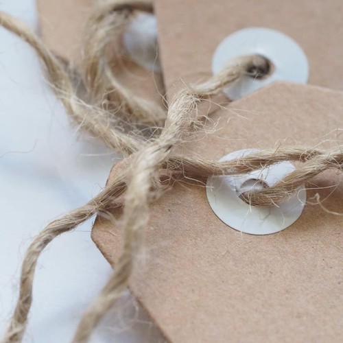1000 Fuß Jute Garn Seil 3 mm Natur Dick Garten Garn Schnur Schwerlast für Gard - Bild 6 von 6