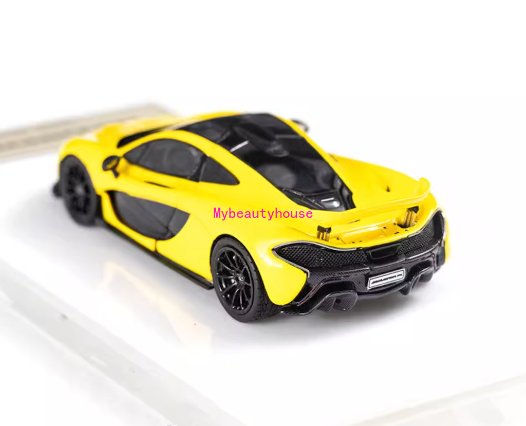 DMH 1/64 マクラーレン P1 イエロー DMH 1:64 Yellow P1 Super Racing Sports Model Diecast Resin