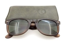 Ray Ban vintage B&L Bausch & Lomb G15 grigio bronzo-lite Wayfarer 5024 con custodia