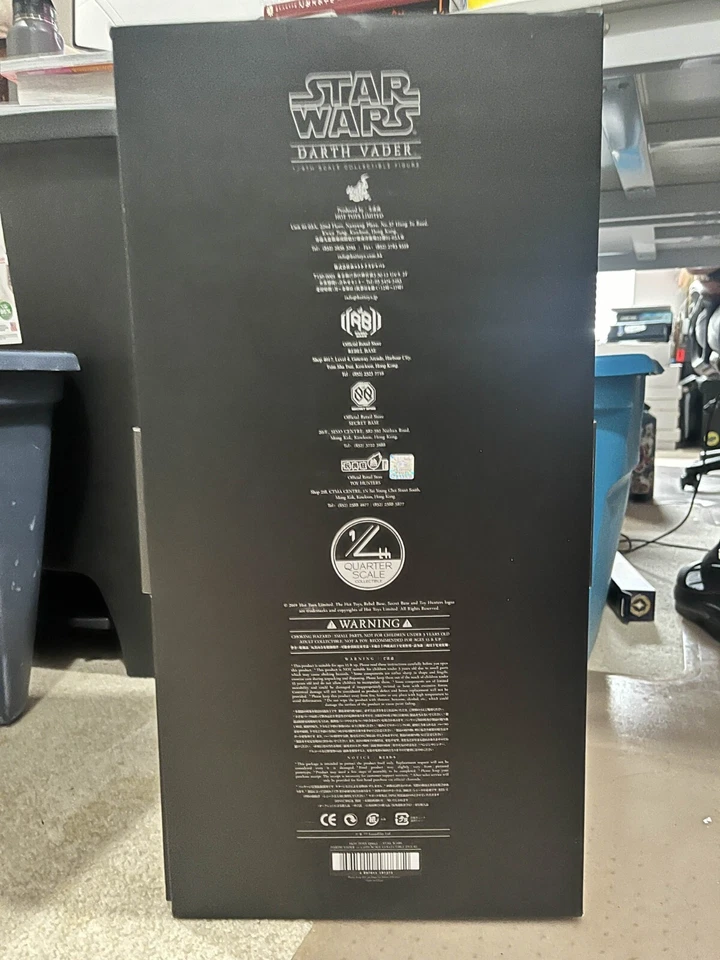 Hot Toys Star Wars Episodio VI: El Retorno del Jedi Darth Vader escala 1/4 QS013B Foto 4 de 4