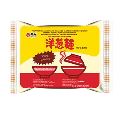30 x 85g Instantnudeln mit Zwiebelgeschmack Soupe Chinoise with onion Flavour
