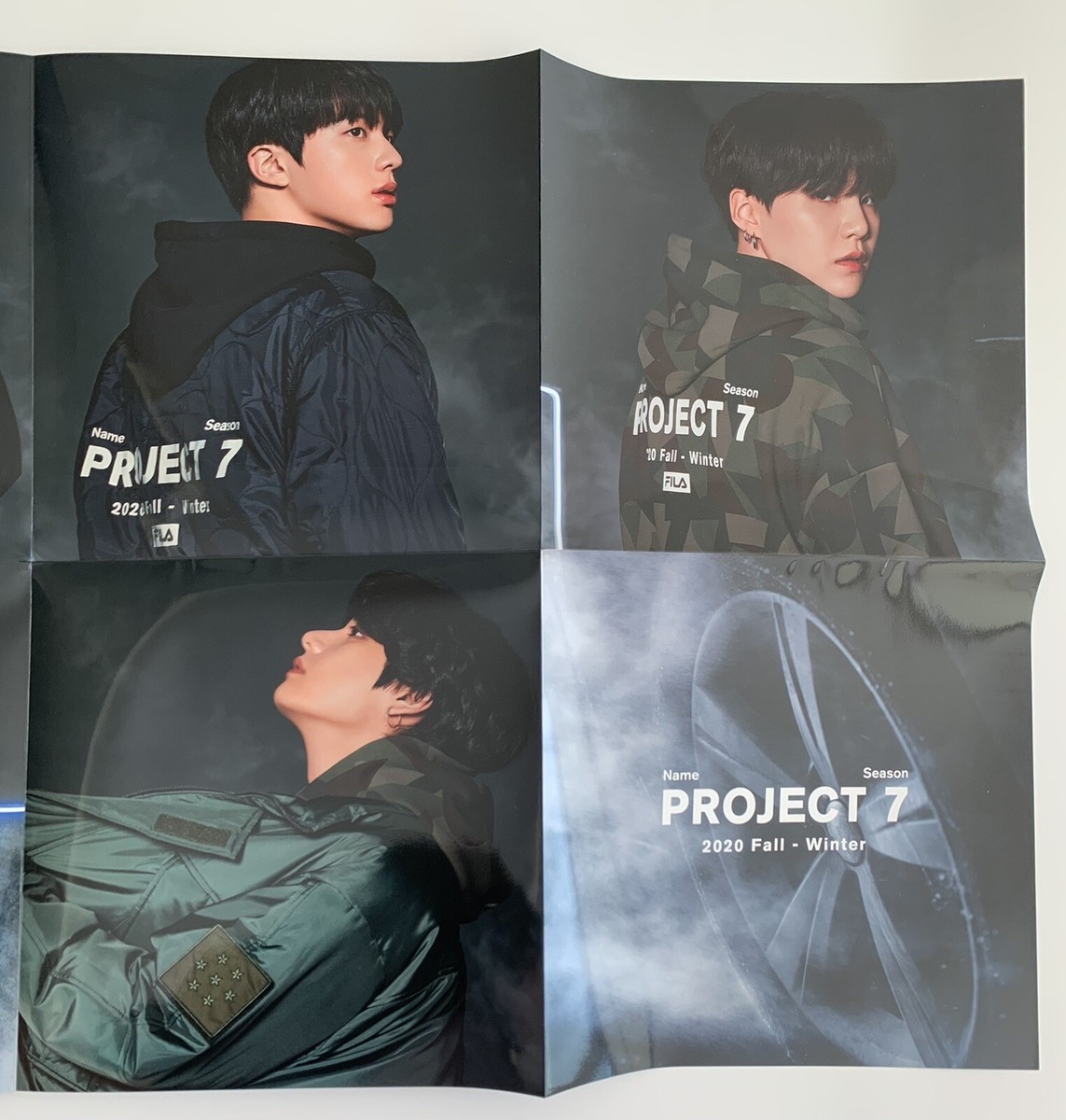 BTS X Fila] Project 7 Bromide Poster The Special POP-UP
