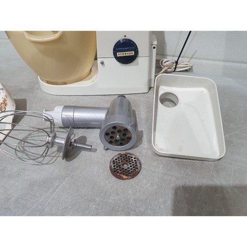 Kenwood Chef A701A Mixer da appoggio bianco blu con cavo 450W con attacco tritatutto A720 - Foto 10 di 22