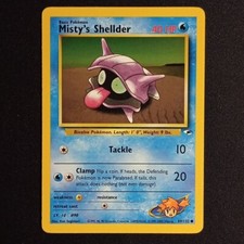 Pokémon TCG Misty's Shellder Gym Heroes 89/132 Regular Unlimited Common