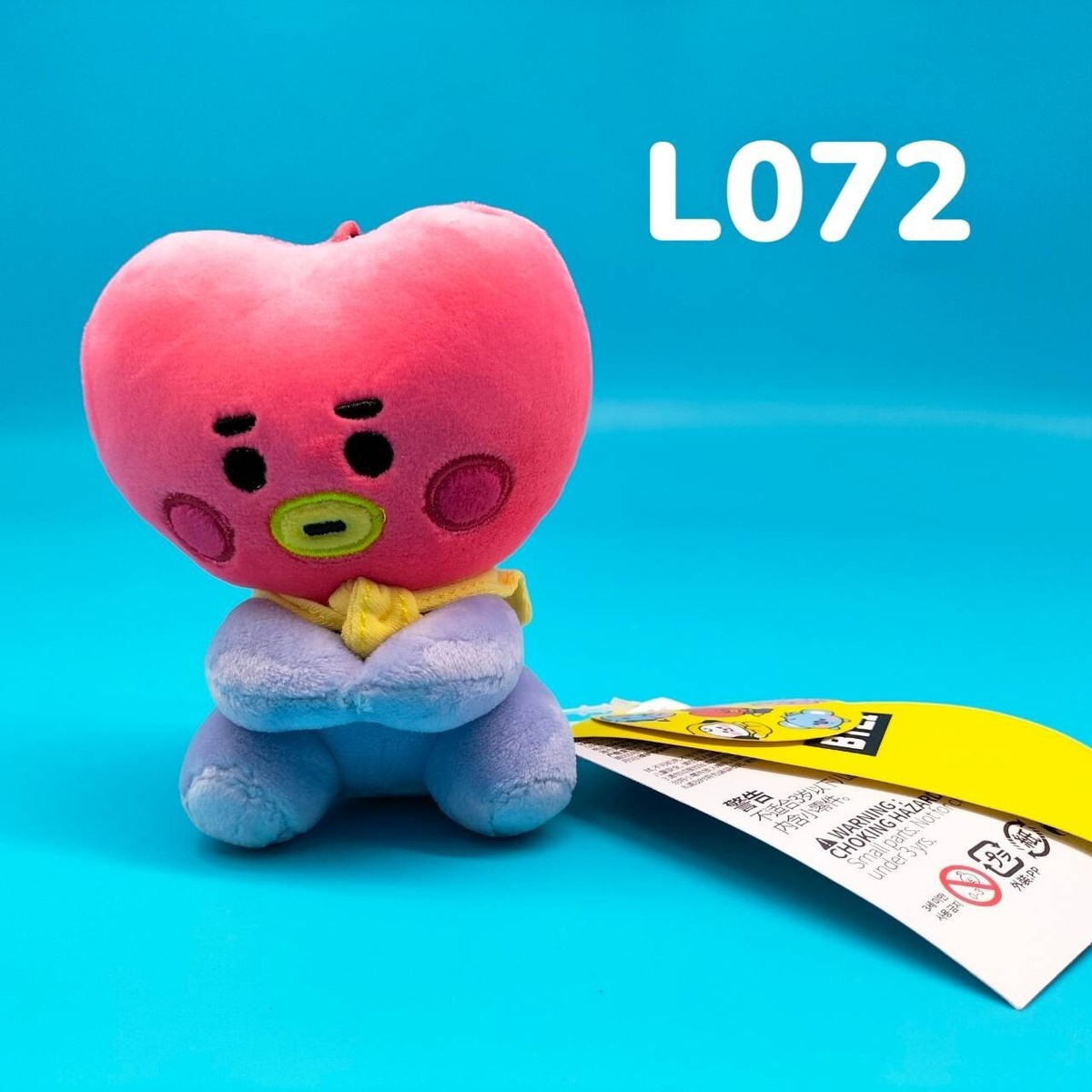 BTS BT21 TATA Line Friends Keyring Plush 4.5