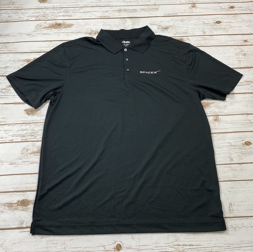 spacex golf shirt