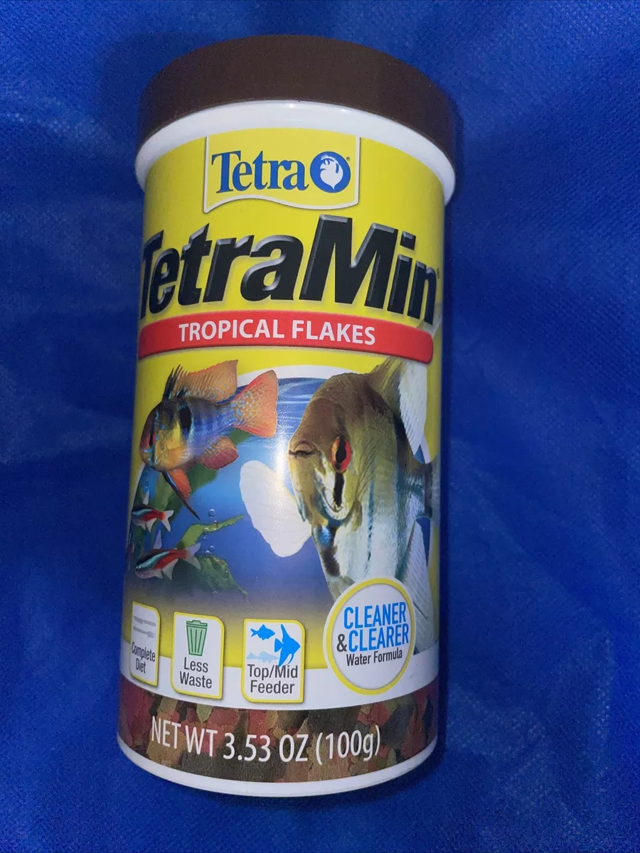 Tetra TetraMin Tropical Flakes - Top/Mid Feeder - Fish Food - 3.53 OZ  09/2024