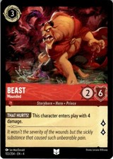 2024 Disney Lorcana Ursula's Return 4th Beast - Wounded 103