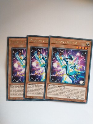 Yu-Gi-Oh 3x Photon Orbital MAZE-EN046 Rare NM