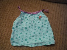2-3 Years Disney The Little Mermaid Ariel Tanktop Sleep Top Shirt - 100 Cotton