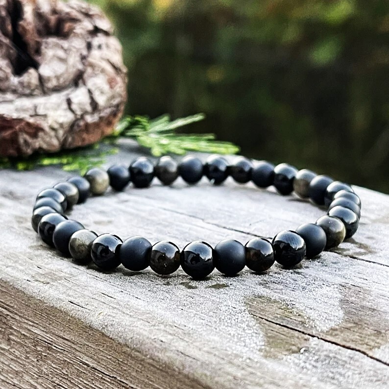 Protection Bracelet Triple Protection Crystal Bracelet Spiritual