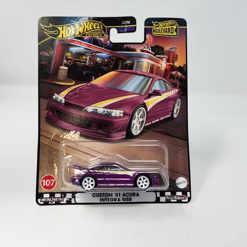 Custom '01 Acura Integra GSR #107 * 2024 Hot Wheels Boulevard Case Y