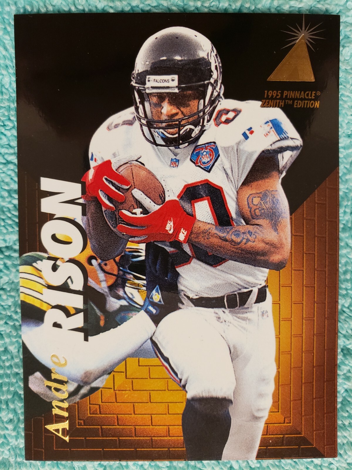 1995 PINNACLE ZENITH ANDRE RISON #Z24 ATLANTA FALCONS