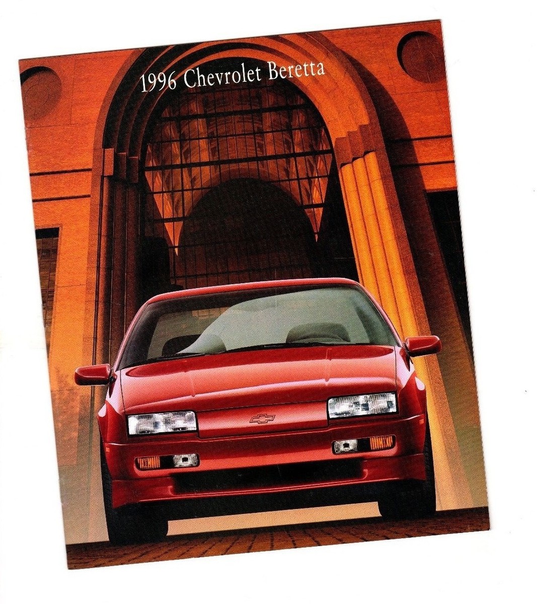 1996 Chevy BERETTA Brochure / Pamphlet with Color Chart: Z26, Z-26