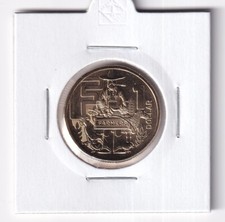 AUSTRALIAN: 2022 $1 UNC AUSSIE COIN HUNT 3 ALPHABET LETTER F FARMERS #4408