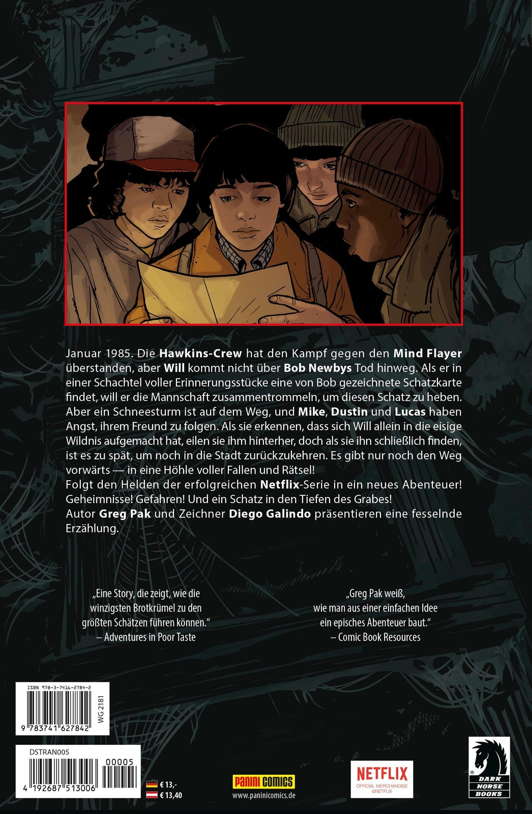 Thumbnail - Stranger Things Bd. 5: Die Gruft Von Ybwen Greg Pak (u. A.)