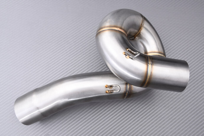 Tube intermédiaire 51 mm catalyseur ZX6R résout les pertes de couple