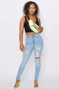refuge high rise skinny jeans