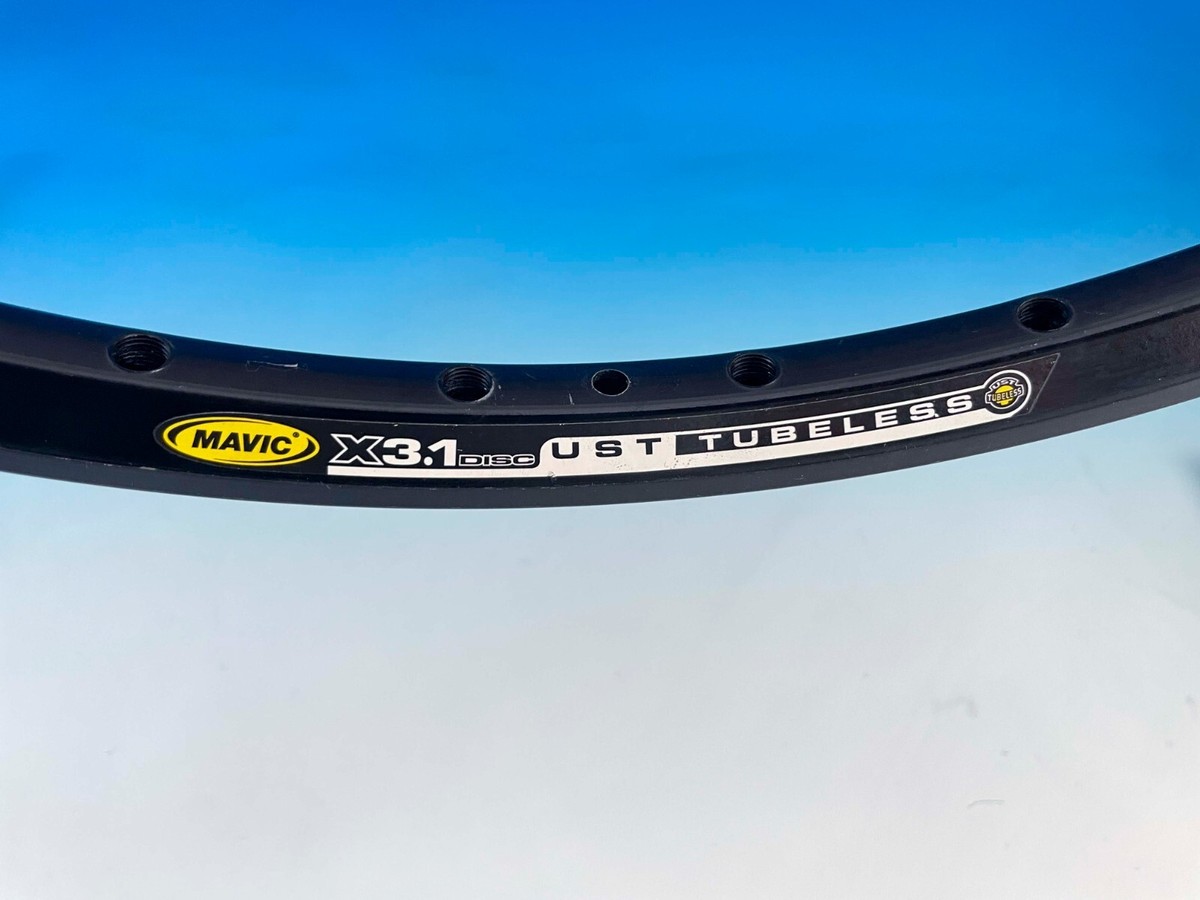 1x MAVIC X3.1 DISC ust TUBELESS RIM MTB VTT MOUNTAIN BIKE 26 1x MAVIC X3.1 DISC ust TUBELESS RIM MTB VTT MOUNTAIN BIKE 26