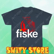 Fiske Fishing Tackle Logo Men's t shirt Funny Size S to 5XL