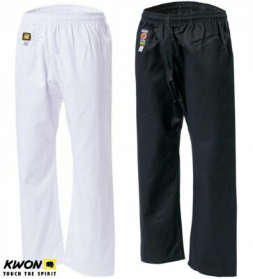 KWON Universalhose Kampfsporthose Baumwolle Kickboxhose Karate Kickboxen TKD neu