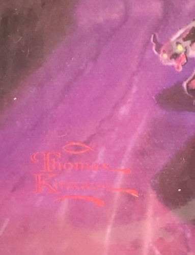 disney thomas kinkade canvas The Lion King 14"×14" - Picture 4 of 4