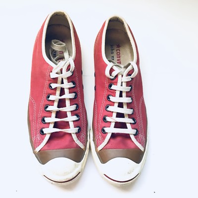 John Varvatos Jack Purcell Red Sneakers Mens Women 9 Limited | eBay