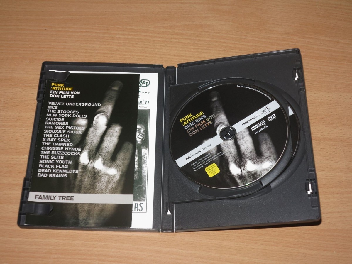 PUNK Attitude DVD 2枚組 DVD 初回限定版 ドン・レッツ パンク：アティテュード('05英)〈2