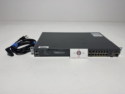 Cisco Catalyst WS-C2960X-24TS-L Ethernet Swith, 100-240V, 1.5-0.85A