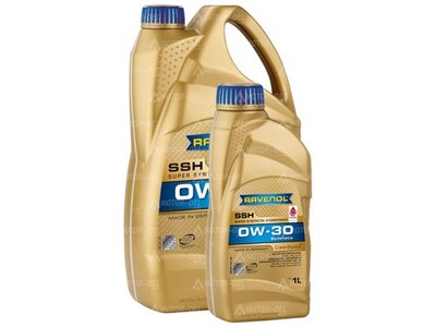6 (5+1) Liter RAVENOL Super Synthetic Hydrocrack SSH SAE 0W-30 Ma