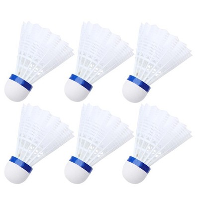  12 Stück Nylon Badmintons Einfache kleine Sport Fitness Federbälle Langlebige