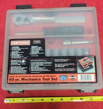 Craftsman 60 Pc Mechanics Tool Set 934060 Metricsae Wcase Usa