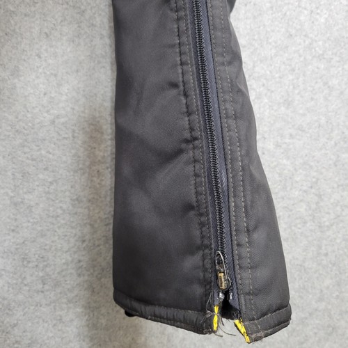 Pantaloni motoslitta vintage John Deere bellissimi bodyguard uomo XL neri foderati con zip alla caviglia - Foto 11 di 24