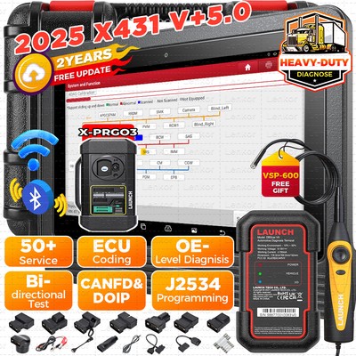 LAUNCH X431 PRO3S+ V5.0 PRO X-PROG3 Bidirectional Diagnostic Scanner Key Coding