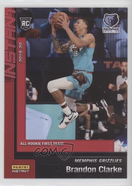 2019-20 Panini Instant All-Rookie First Team /1341 Brandon Clarke Rookie RC g1z