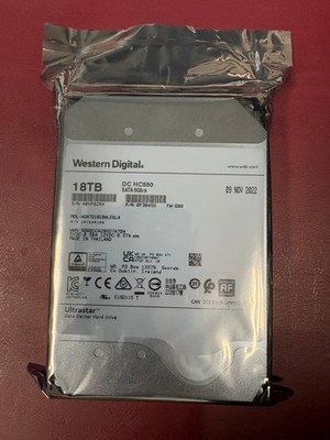 Western Digital Ultrastar DC 0F38459 18TB SATA III 3.5'' Data Center Hard Drive