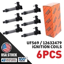 6x Brand-New Ignition Coil Fits OEM 12632479 UF569 For 2007-08 Saturn Outlook